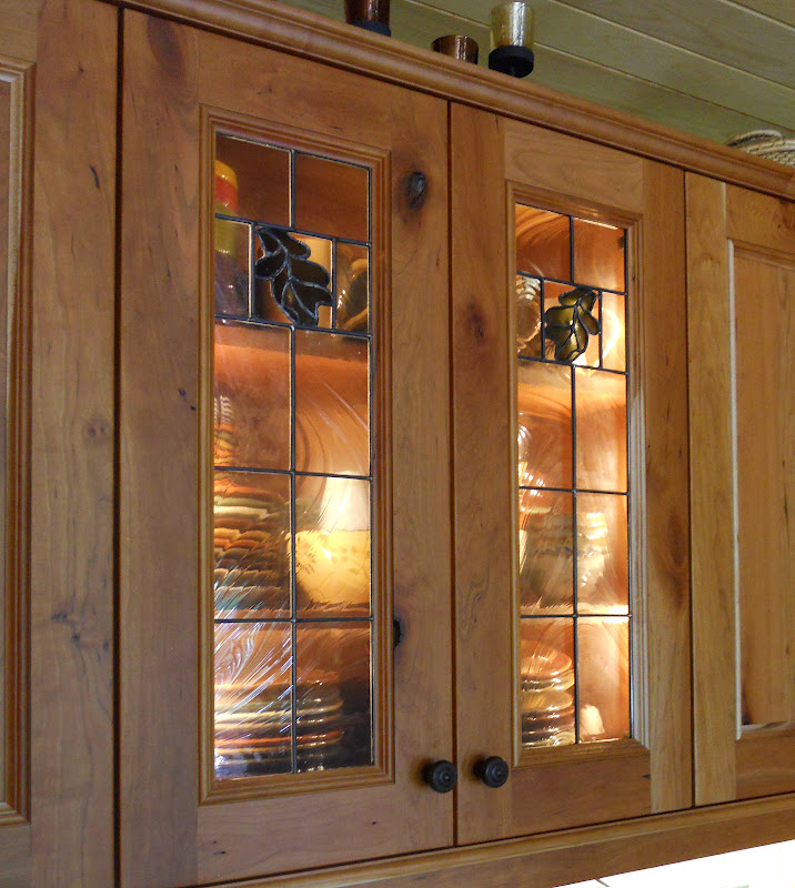 Northern Light Oak Leaf Doors