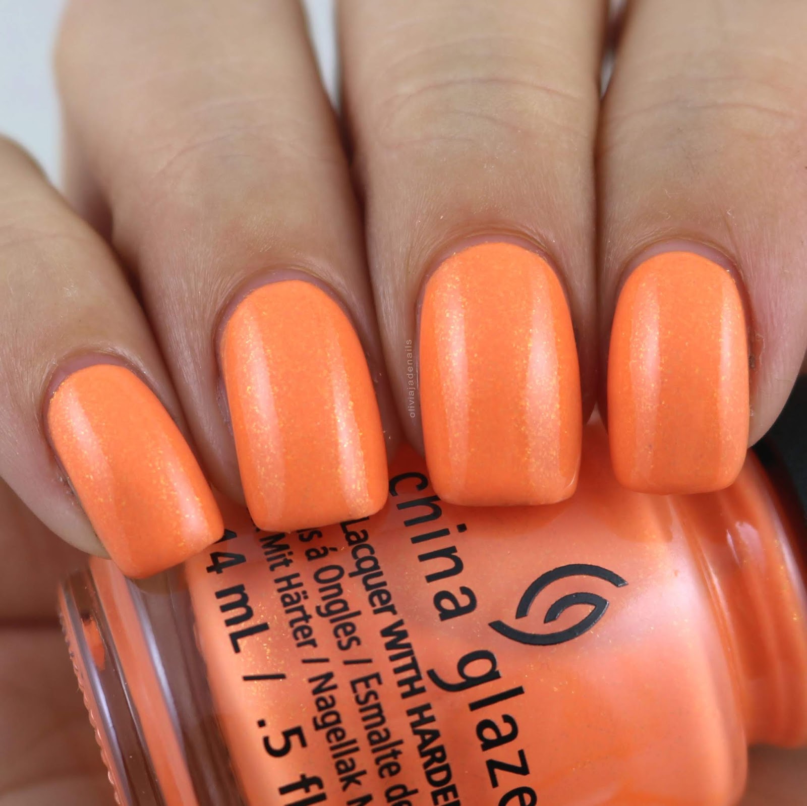 China Glaze All Sun & Games swatched by Olivia Jade Nails