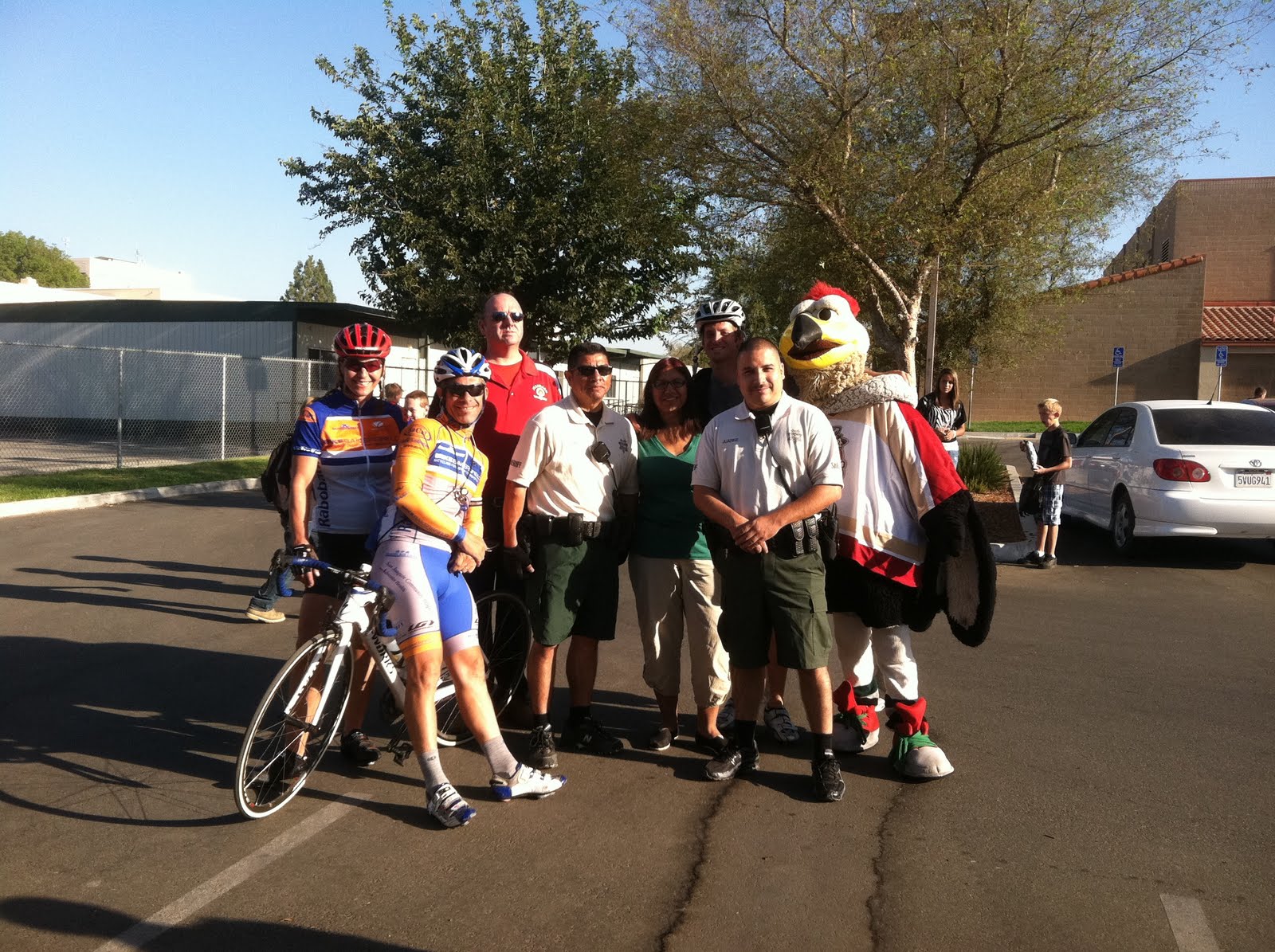 Bike Bakersfield Standard Middle School Rolling Train 09 02 2011 
