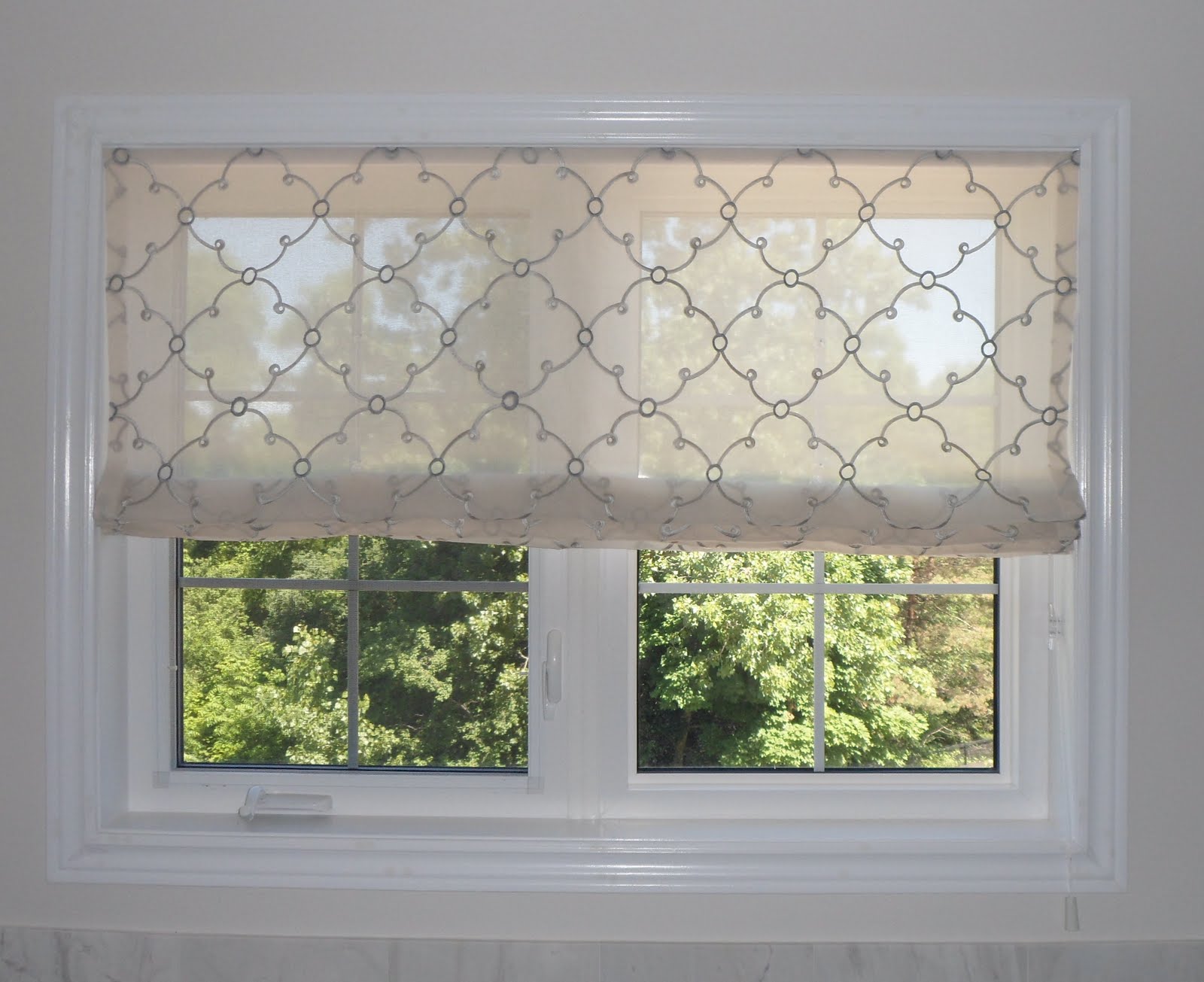 Jade Creative Lovely Modern Sheer Roman Blind