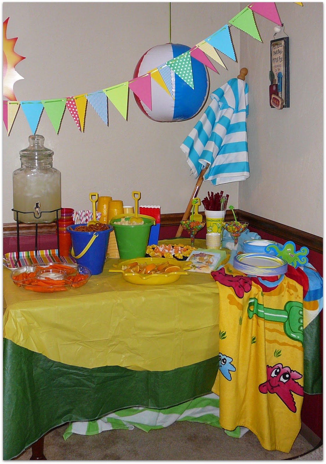 Samantha's Sweets and Sam's Sweet Art: Summer Birthday Party Ideas