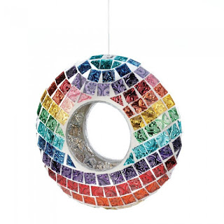 Mosaic Glass Birdfeeder - Giftspiration
