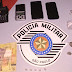 JOVEM É PRESO COM TRÊS TIPOS DE DROGAS APÓS DENÚNCIA.