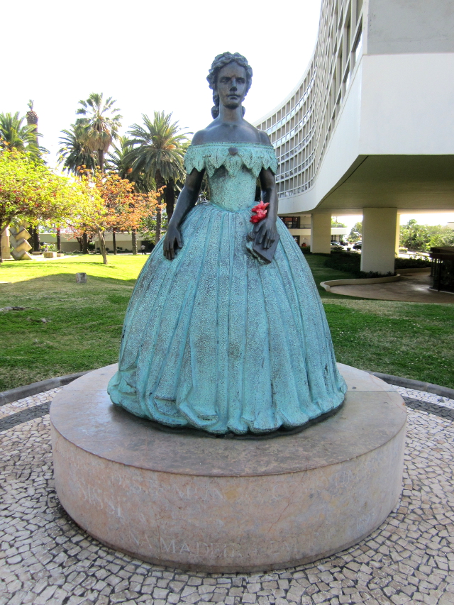 Princess Sissi statue Madeira
