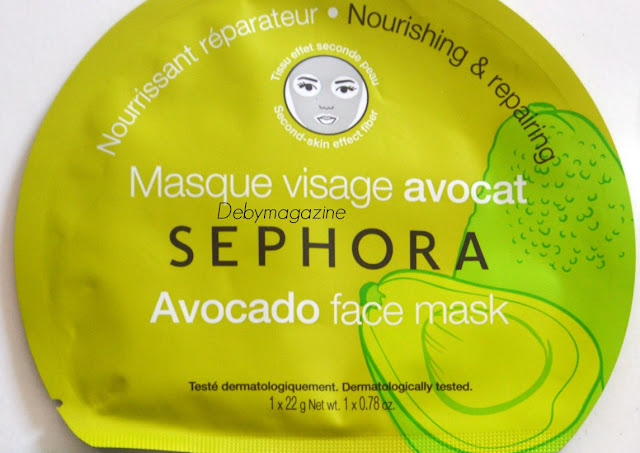 Test des masques à usage unique de Sephora - mains, pieds, visage, yeux, nez