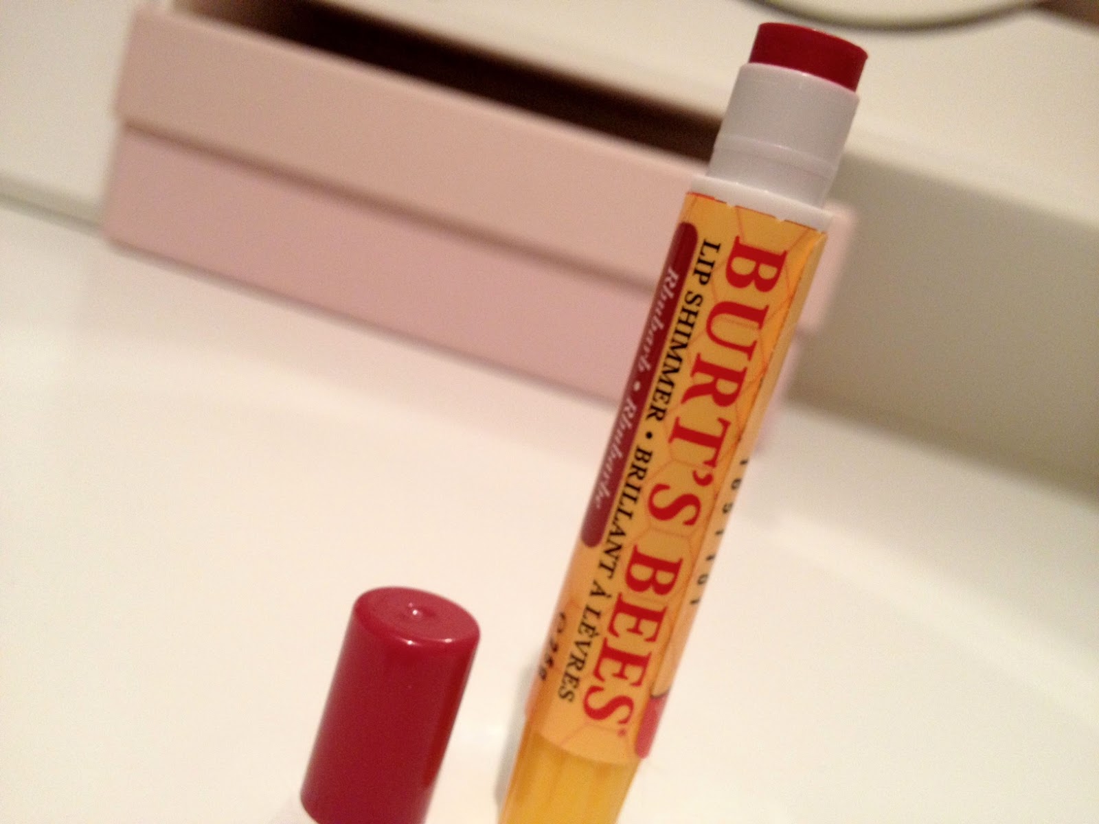 Burt's Bees Lip Shimmer. Dalry Rose Blog