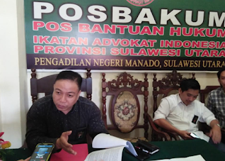 Posbakum PN Manado, Tindangen : Ada Kelalaian Tugas Dari Advokat DL