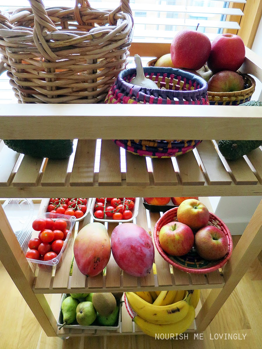 Nourish me lovingly My seasonal fruit and veg stand