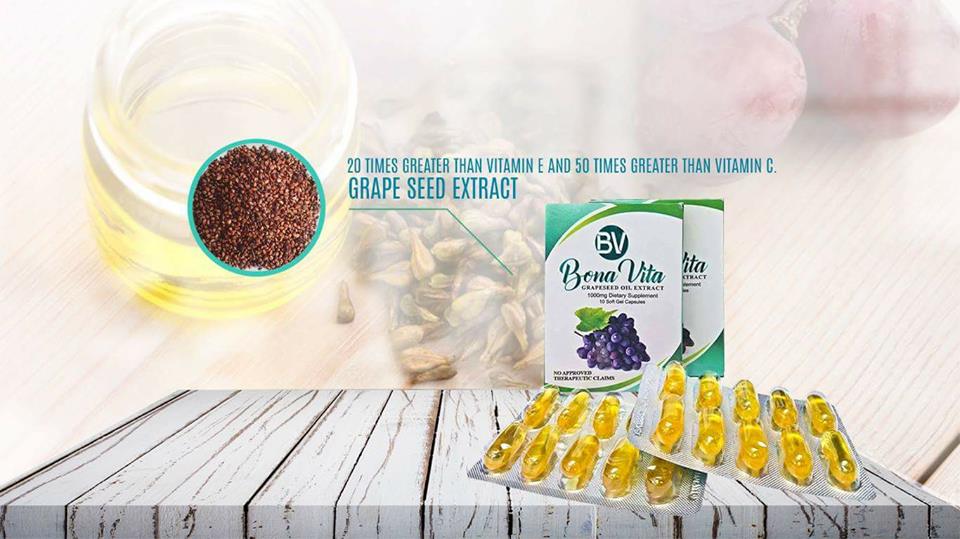 Bona Vita Worldwide Bona Vita Grape Seed Oil Extract