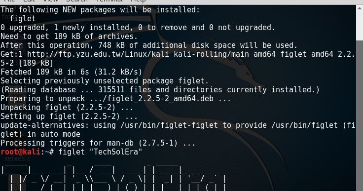 How To Set Ascii Text Art In Linux Terminal Header Tse