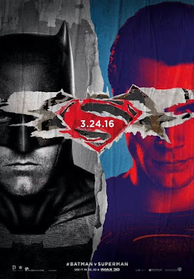 Batman v Superman Dawn of Justice Theatrical One Sheet Teaser Movie Poster