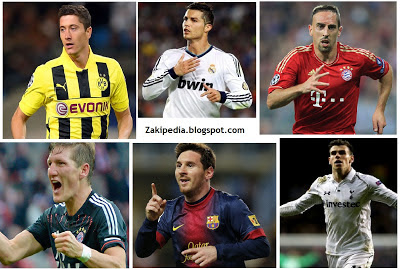 11 Pemain Terbaik di Seluruh Liga-Liga Eropa Musim 2012-2013