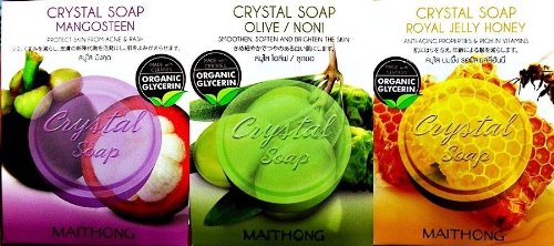 ผลการค้นหารูปภาพสำหรับ สบู่ไหมทอง คริสตัล