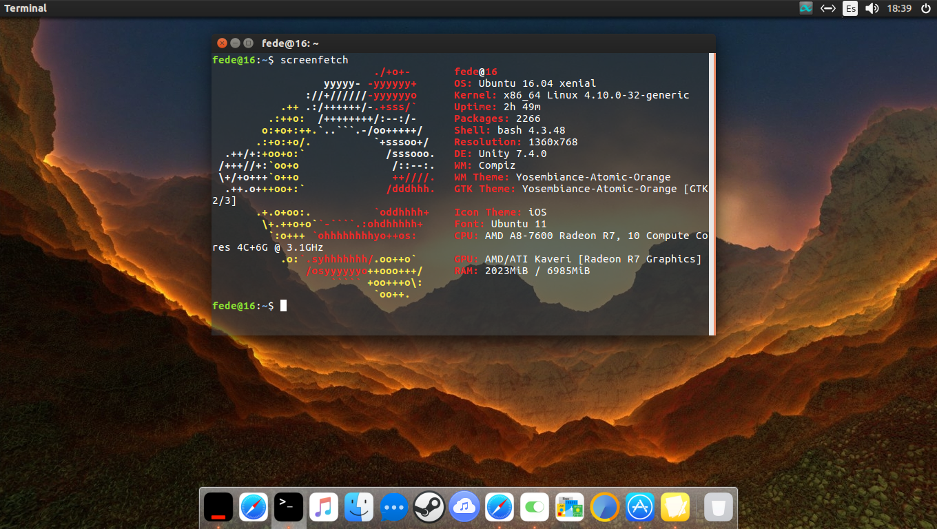 Temas/Themes GTK e iconos para Ubuntu 16.04 Xenial (antiguo