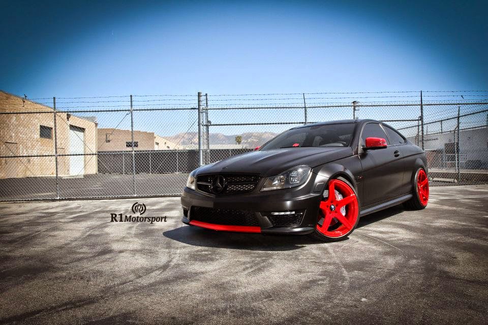 Mercedes-Benz C63 AMG Coupe on Forgiato Wheels | BENZTUNING