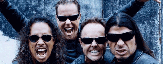 Metallica band members studio albums as per release dates