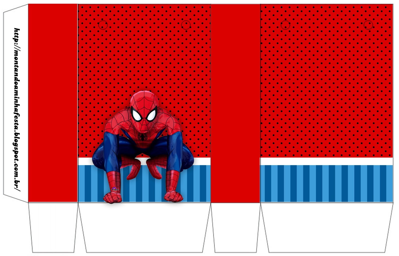 Fiesta de Spiderman: Cajas para Imprimir Gratis. - Oh My Fiesta! Friki