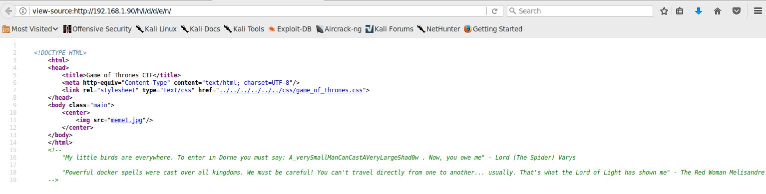 Choppy's Blog: Vulnhub Game Of Thrones 1 CTF VM Walkthrough