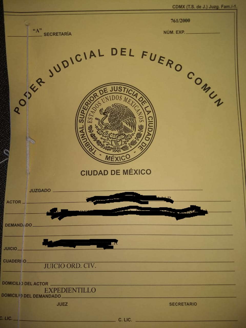 Despacho juridico jna marzo 2019