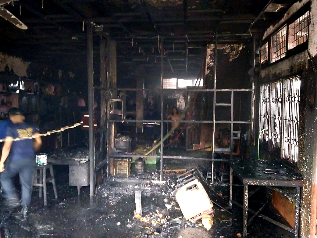 Rumah Pilin terbakar Tanjungbalai