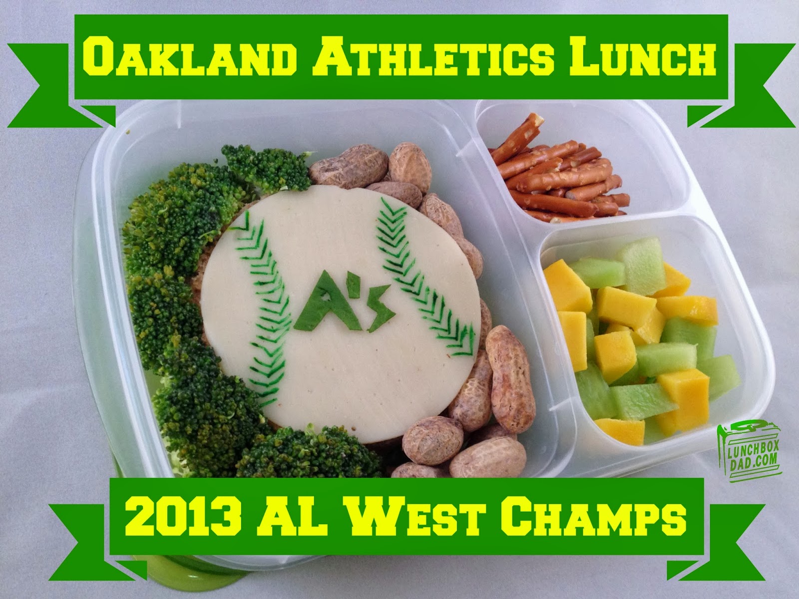 Lunchbox Dad Oakland Athletics Baseball Lunch