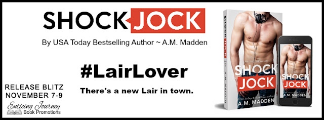 Shock Jock by A.M. Madden Release Review + Giveaway