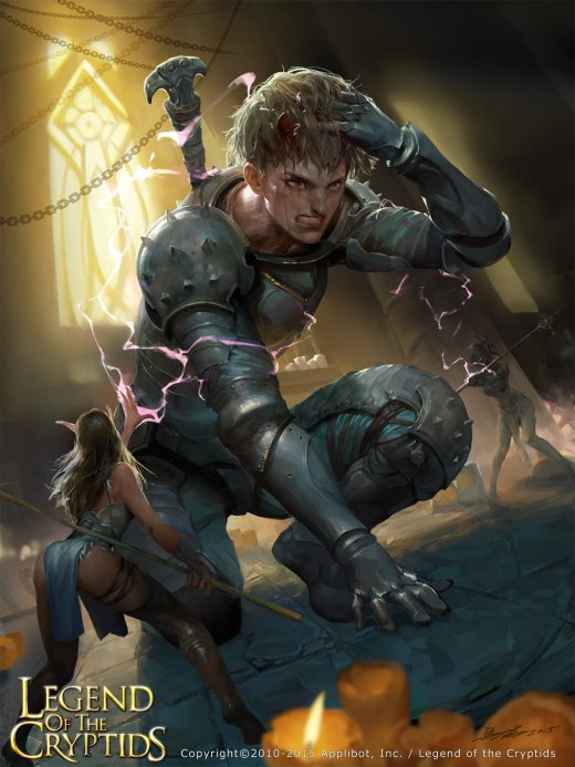 Anjos e demônios nas ilustrações de fantasia para games de Cheng Xu a.k.a. Crow God Cheng Xu crow-god deviantart ilustrações fantasia games legend of cryptids anjos e demônios
