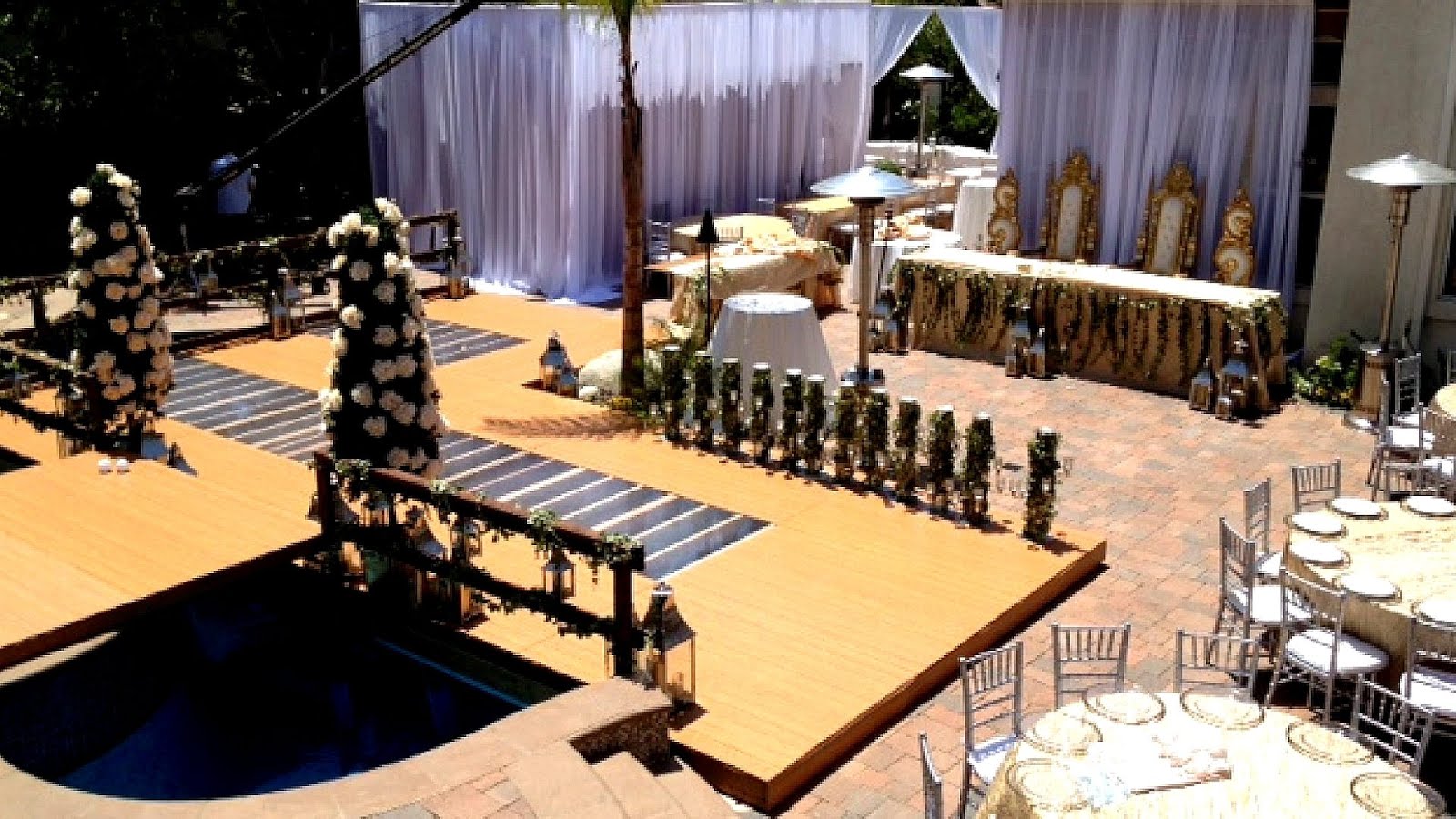 Dance Floor Over Pool Dance Choices