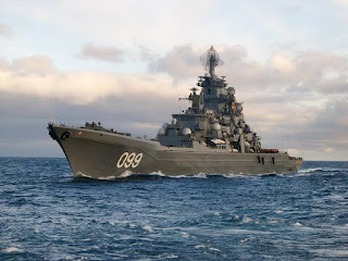 Kapal Perang Penjelajah Rusia Pyotr Veliky