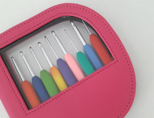 KnitPro crochet hook set | Happy in Red KnitPro crochet hook set | Happy in Red