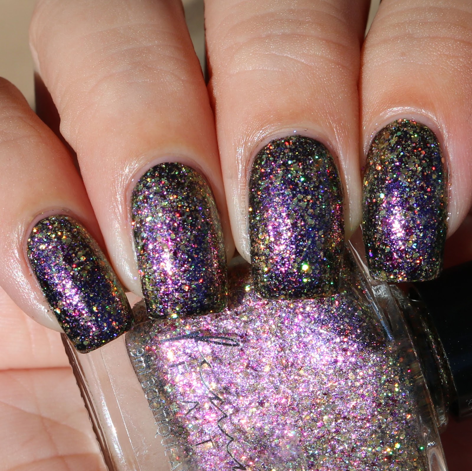 Femme Fatale Cosmetics The Egotrip swatched by Olivia Jade Nails