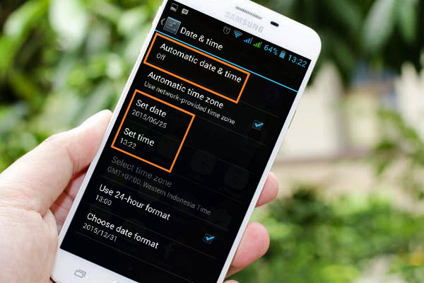 Hasil gambar untuk atur tanggal smartphone android