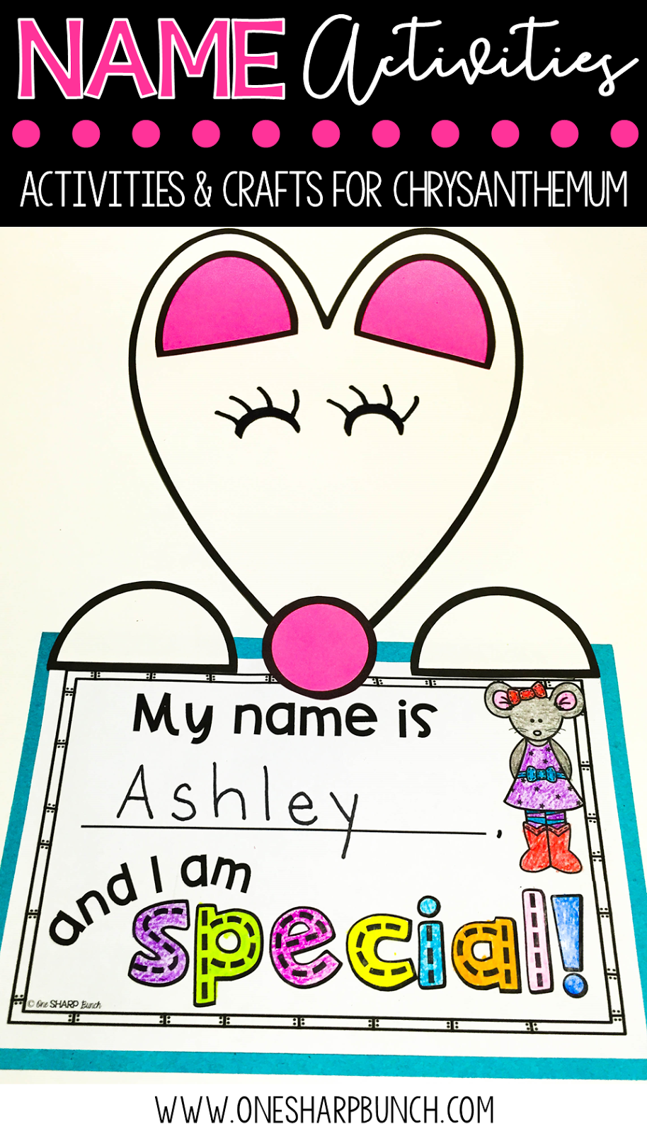 One Sharp Bunch Name Activities Using Chrysanthemum