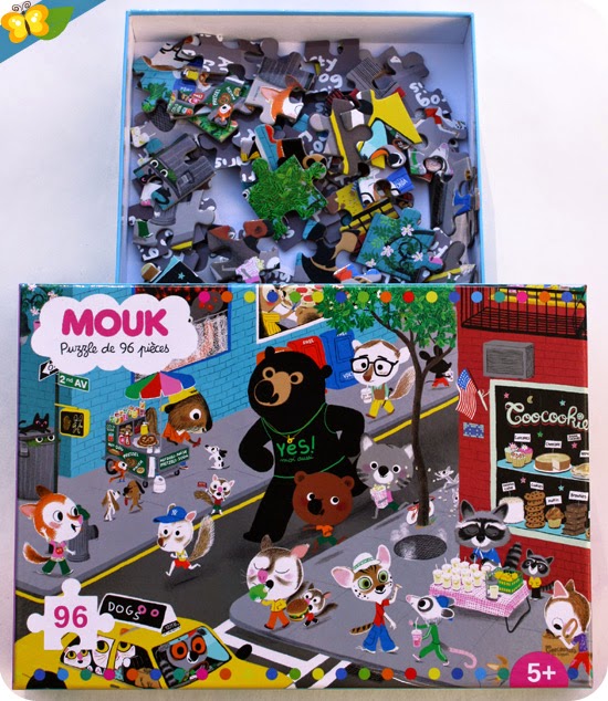 puzzle Mouk de 96 pièces par Petit Jour Paris