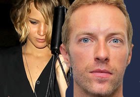 Jennifer Lawrence and Chris Martin