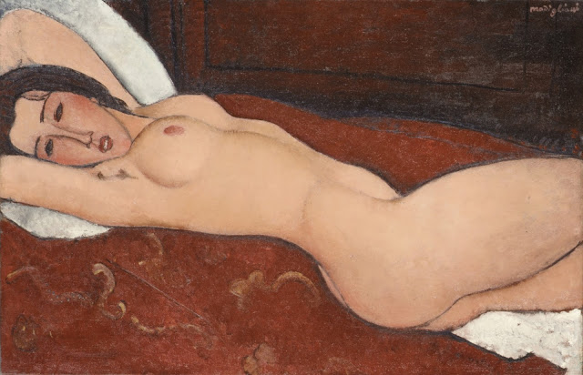 Amedeo Modigliani: Reclining Nude, 1917