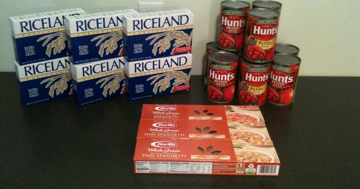 Coupon STL: Couponing for Charity - Rice, Pasta & Canned Tomatoes