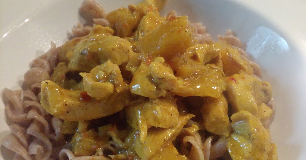 Verboten gut ⚠: Scharfes Ananas ~ Hähnchen ~ Curry