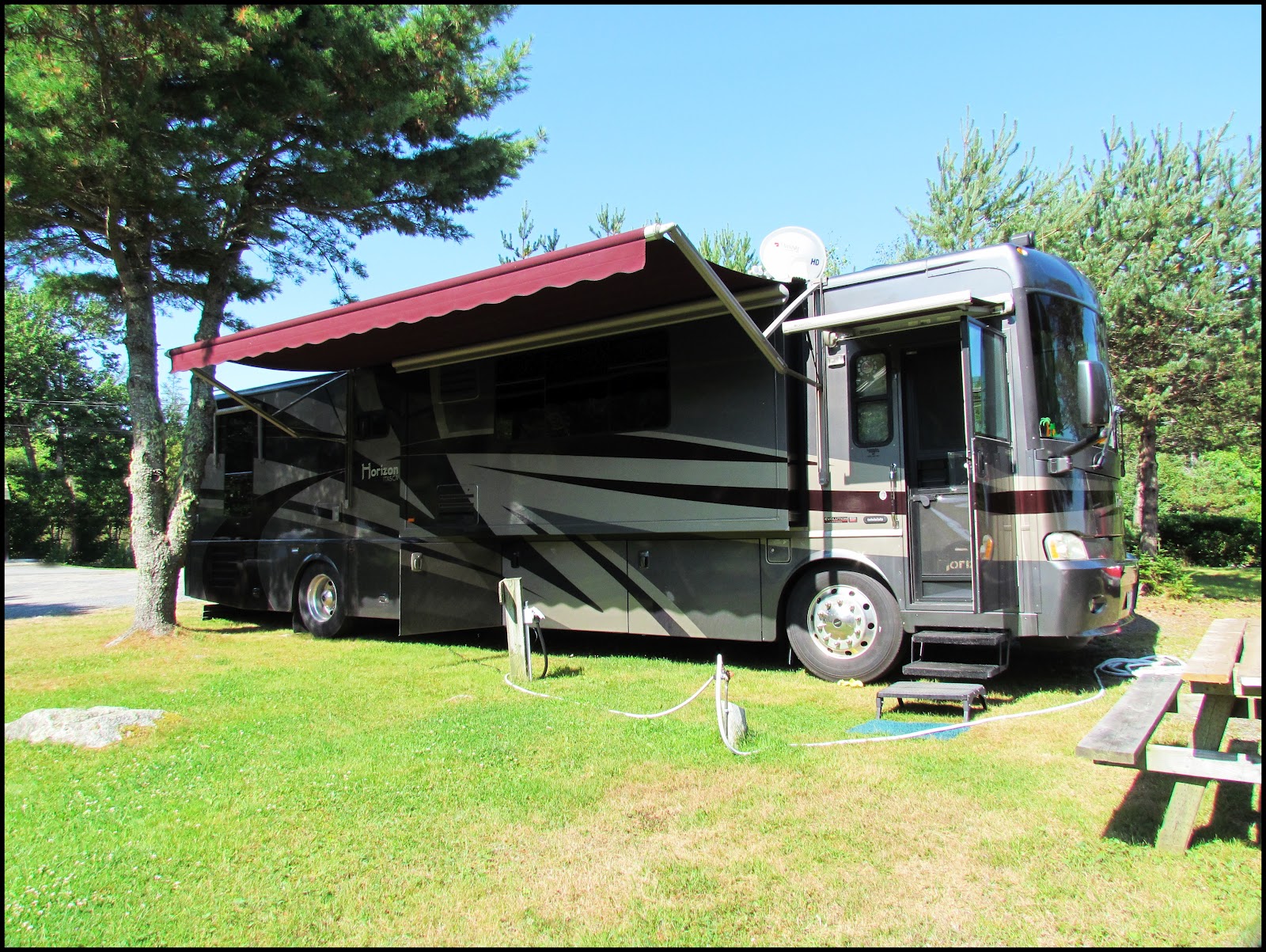 Tassie's Campground Reviews Wayside RV Park Glen Margaret, Nova