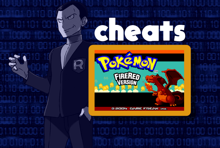 ◓ Cheats do Pokémon FireRed Version