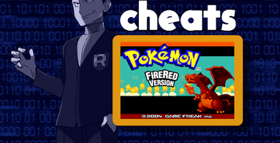 Pokemon FireRed Cheats for Gameboy Advance