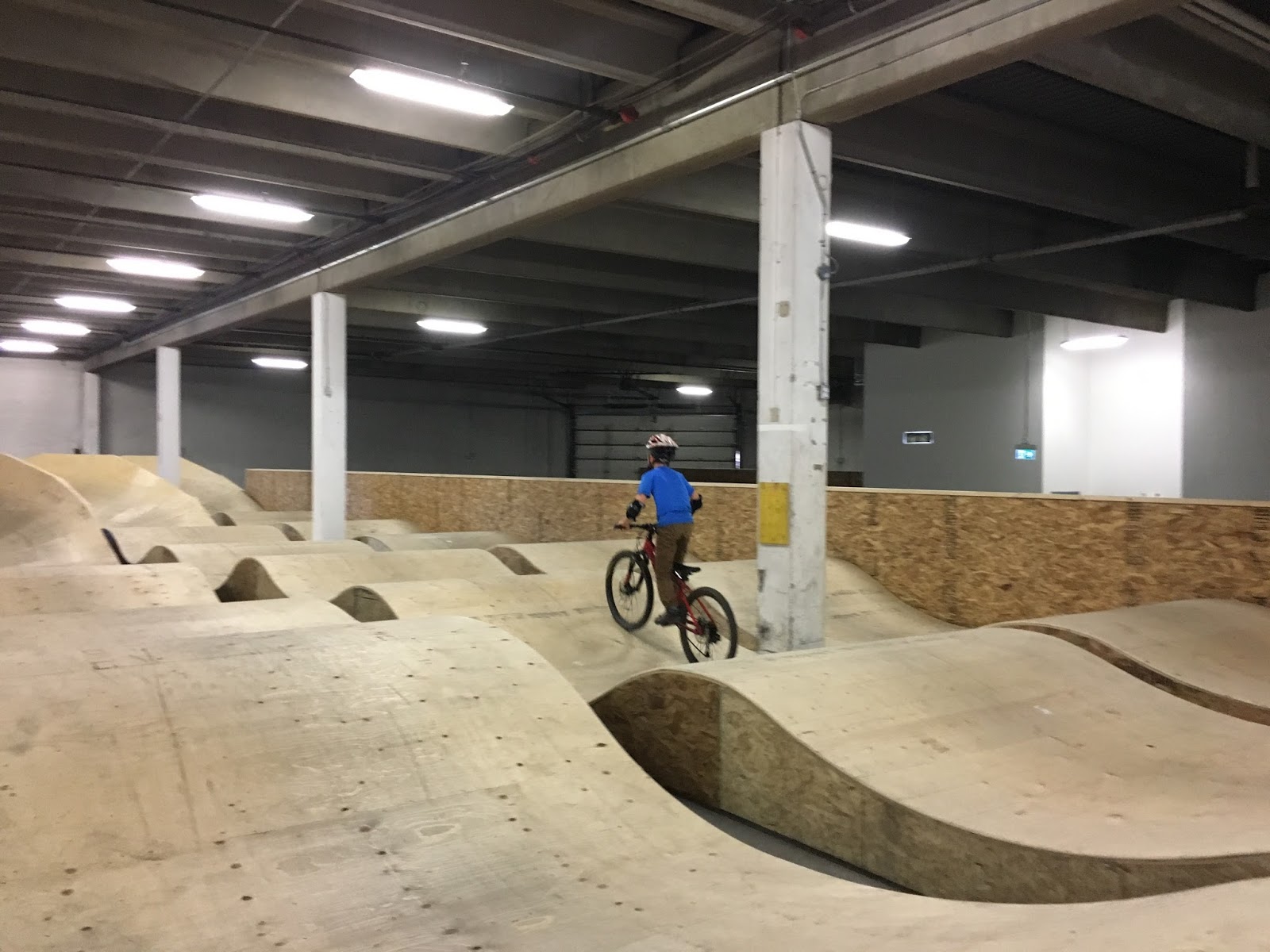 indoor bicycle track