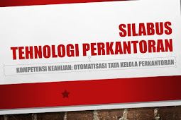 Silabus Tehnologi Perkantoran X OTKP untuk SMK