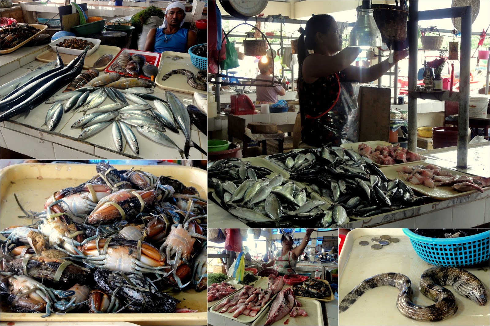 Philippine Local Market The ‘Market Place’ in Minglanilla, Cebu