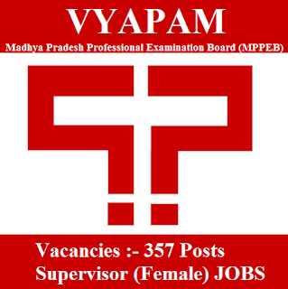 VYAPAM Admit Card 2017 | 357Posts | Female Supervisor Jobs | Sarkari Naukri Madhya Pradesh Professional Examination Board, MPPEB, VYAPAM, freejobalert, Sarkari Naukri, VYAPAM Admit Card, Admit Card, vyapam logo