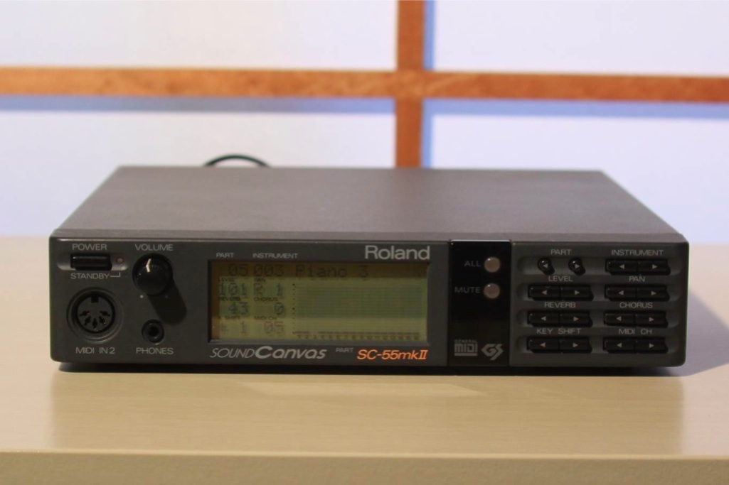 MATRIXSYNTH: ROLAND SC-55 MKII 2 Sound Canvas Synth module
