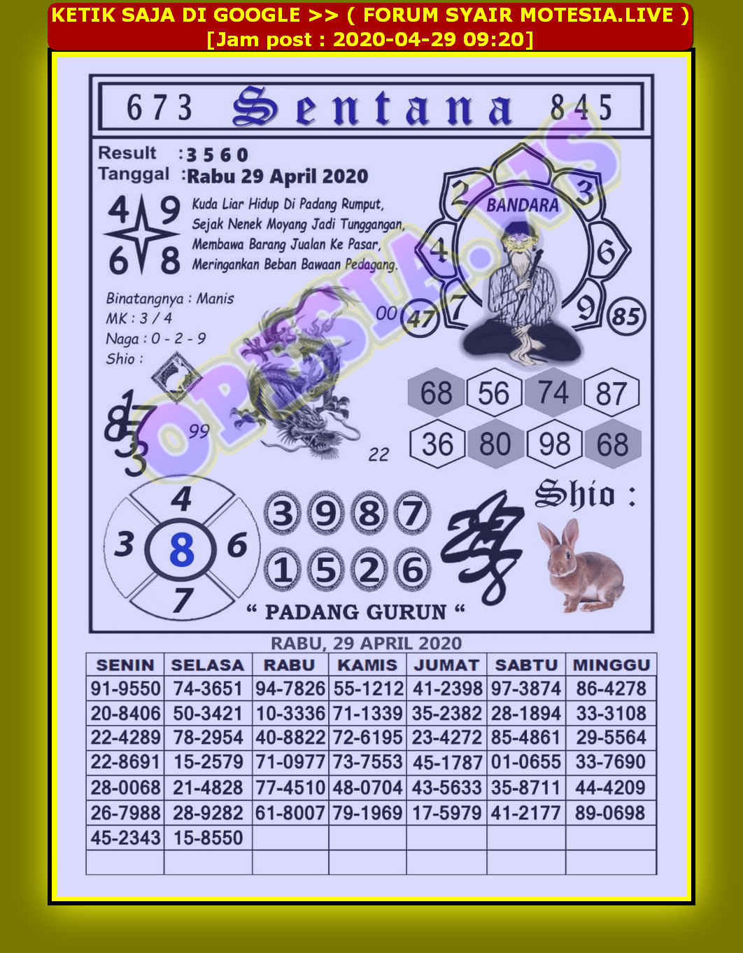 1 New Message Kode Syair Hongkong 29 April 2020 Forum Syair Togel Hongkong Singapura Sydney