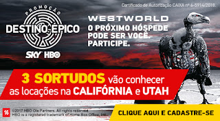 Promoção Destino Épico Sky e HBO Promoção Destino Épico Sky e HBO