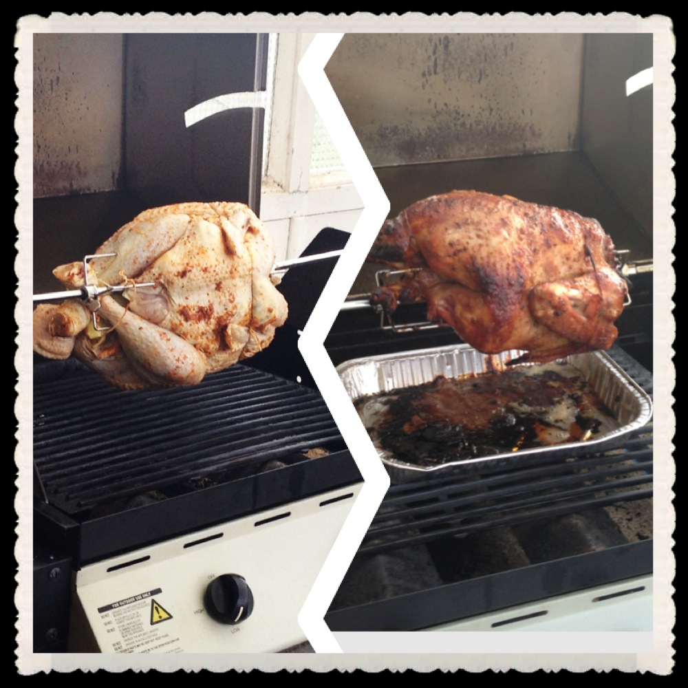 THE RAVING WIFE Spit Roast Turkey