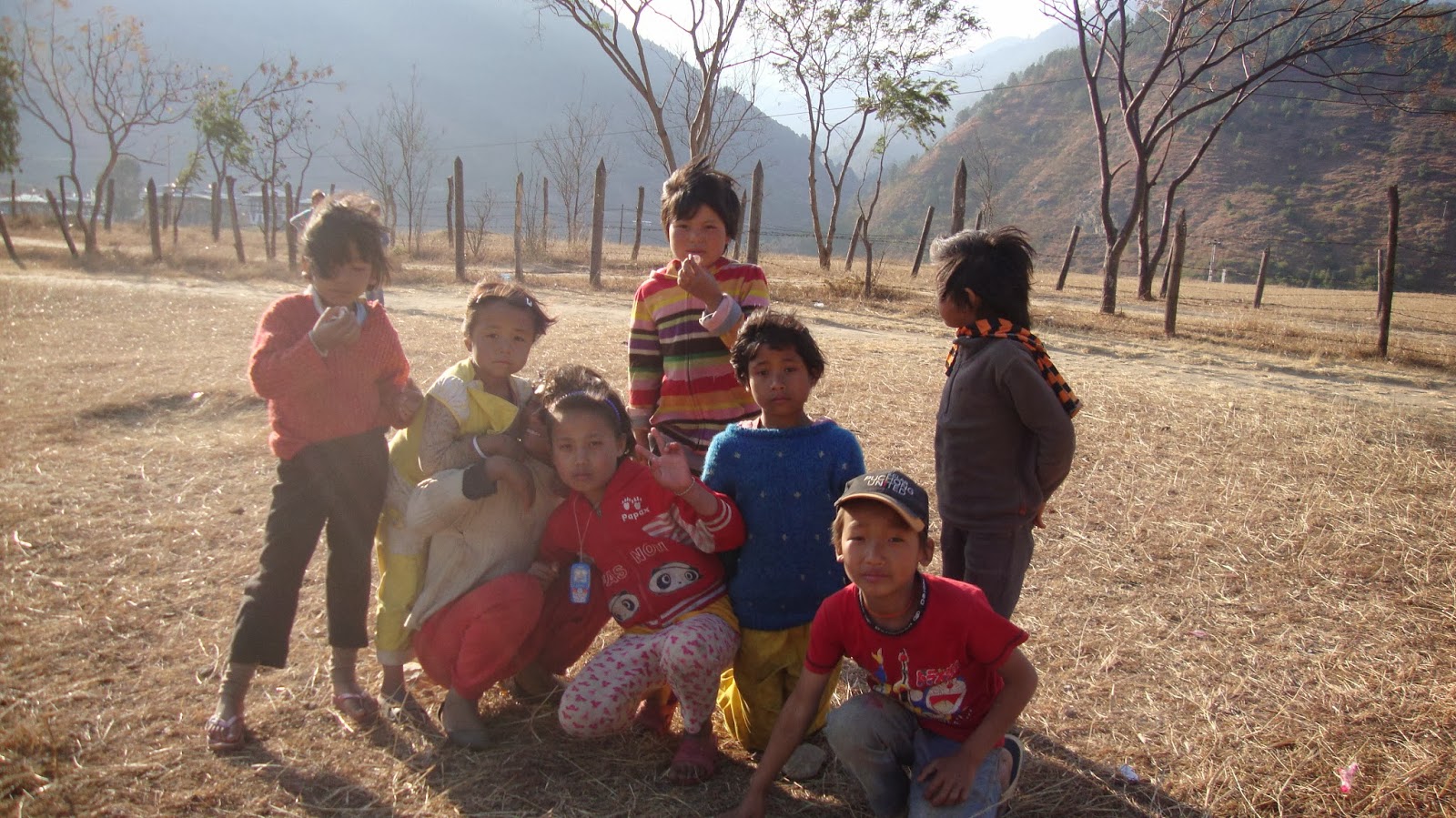 Joyful kids of Bhutan - the land of happiness Joyful kids of Bhutan - the land of happiness